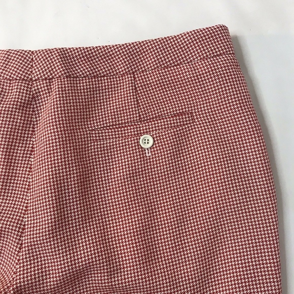 Miu Miu Crop Pant Trouser Wool Silk Red - Picture 5 of 8